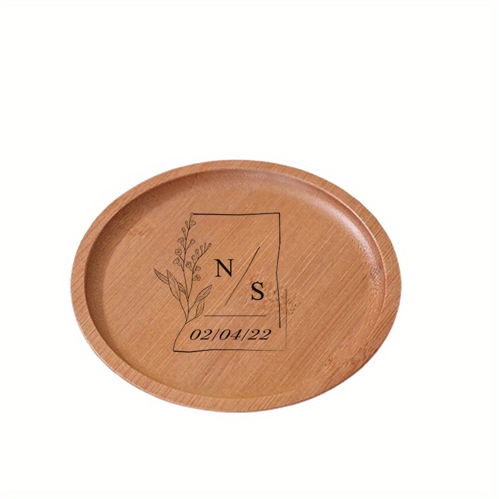 Custom Personalized Coasters with Carvings, Bridesmaid Souvenirs, Bridesmaid Gifts, Unique Anniversary Gifts for Couples Engagement Gifts, Housewarming Gifts